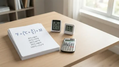 Celsius to Fahrenheit