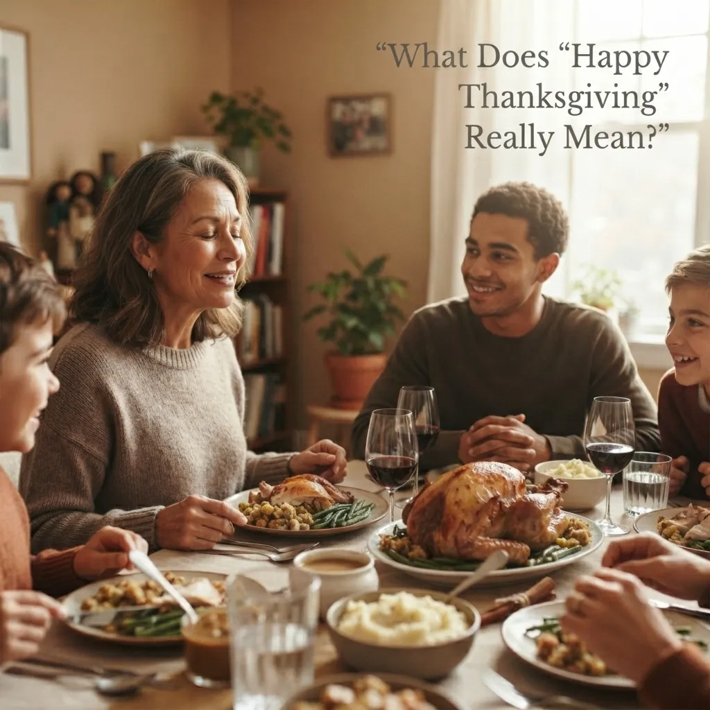 What Does "Happy Thanksgiving" Really Mean?