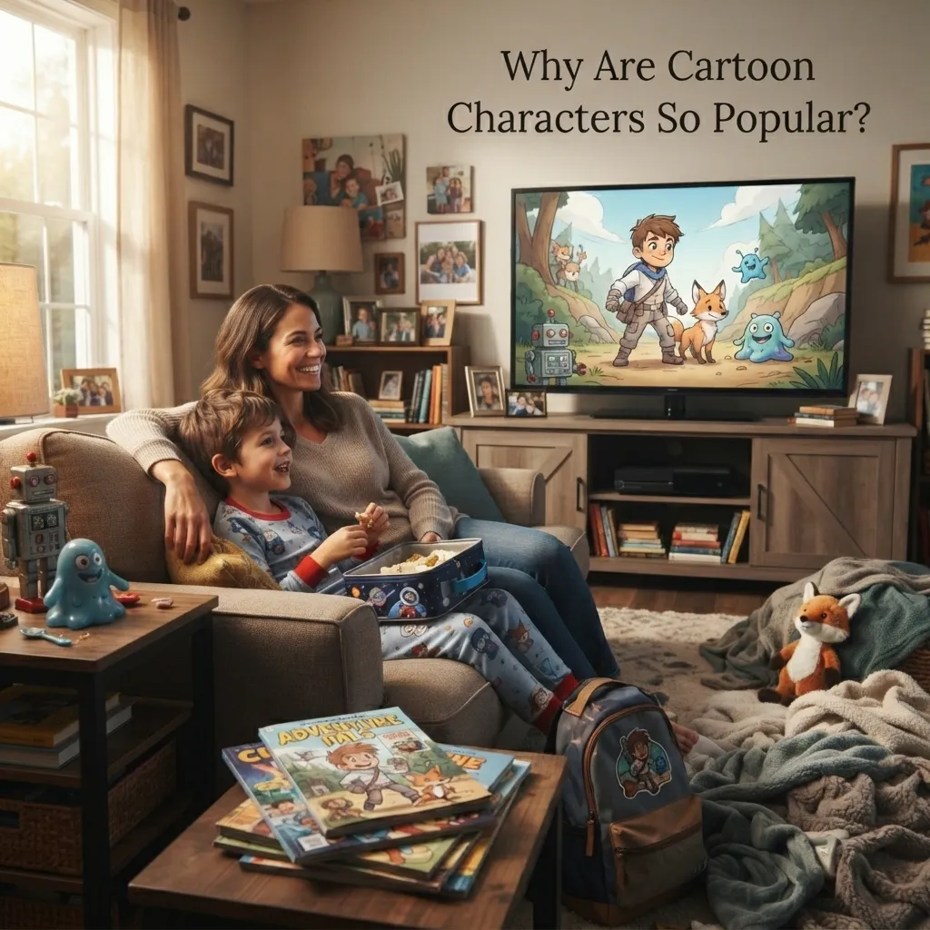 Why Are Cartoon Characters So Popular?