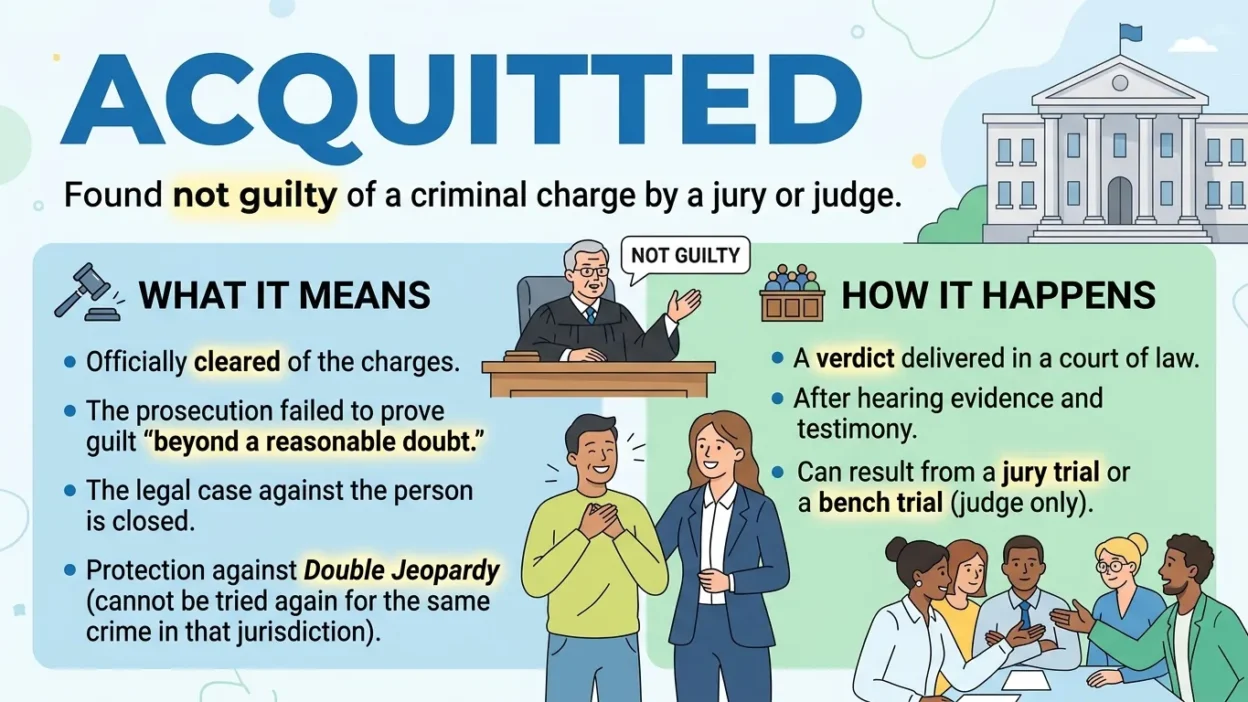 Acquitted Meaning