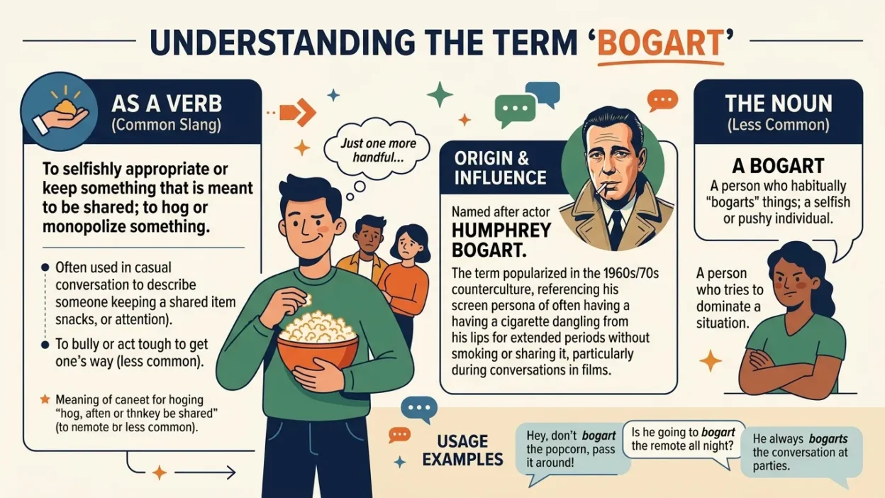 Bogart Meaning