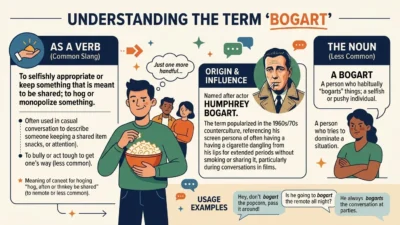 Bogart Meaning