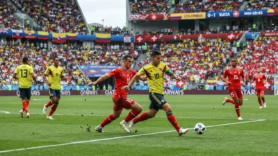 Colombia vs Suiza
