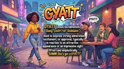 Gyatt Meaning Slang