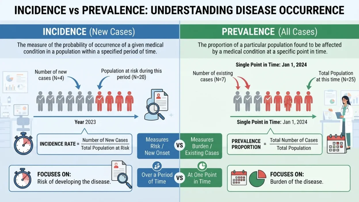 Incidence vs Prevalence