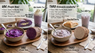 Ube vs Taro